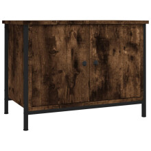 (smoked oak, 60 x 35 x 45 cm) vidaXL TV Cabinet TV Stand Sideboard Media Cabinet with Doors Engineered Wood