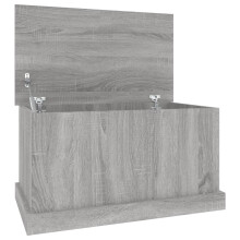 (grey sonoma, 70 x 40 x 38 cm) vidaXL Storage Box Garden Tool Chest Outdoor Storage Bin Box Engineered Wood