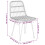VidaXL vidaXL 3-tlg. Garten-Essgruppe Schwarz Poly Rattan 10