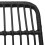 VidaXL vidaXL 3-tlg. Garten-Essgruppe Schwarz Poly Rattan 6