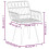 VidaXL vidaXL 3-tlg. Garten-Essgruppe Schwarz Poly Rattan 10