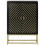 VidaXL vidaXL Sideboard Storage Cabinet with 2 Doors Black and Gold Solid Wood Mango 2