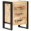 VidaXL vidaXL Solid Mango Wood Bedside Cabinet Nightstand Telephone Table Bedroom 1