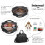 (Black) Durable And Functional Changing Tote bag 4