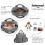 (Grey) Durable And Functional Changing Tote bag 4