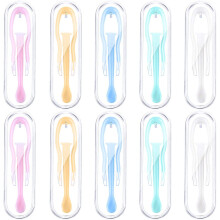 10pcs Tweezers and Suction Stick Contact Lens Inserter Remover (5 Colors)