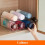 Stackable Water Bottle Organizer for Cabinets, Freezers, Pantries - Plastic Bottle Rack Wine Rack 2 Pack 6