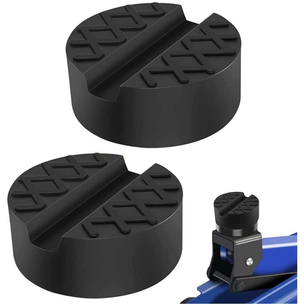 Universal Slotted Rubber Jack Pads Frame 65mm / 2.56" Diameter