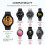 4pcs Samsung Galaxy watch5 case PC case film 3