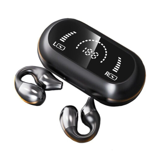 Wireless Bluetooth 5.2 Ear Hook Ear Clip On Ear Bone Conduction Earphone
