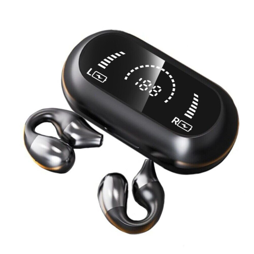 Wireless Bluetooth 5.2 Ear Hook Ear Clip On Ear Bone Conduction Earphone 940951674748