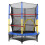 Living And Home 4.5FT Kids Mini Trampoline with Safety Enclosure 4
