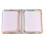 (White) Laptop Table Bed Table Foldable Mini Bed Desks for Computer Notebook Writing Study Table on Sofa Couch 60x40cm 7