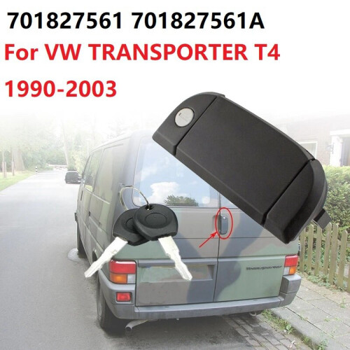 for TRANSPORTER T4 1990-2003 Outer Rear Tailgate Wing Door Handle 701827561 701827561A 2