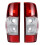 2Pcs Isuzu Rodeo DMax Pickup Tail Light Pair Without Bulb 2007-2012 Rear Brake Lamp ABS 5