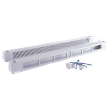 White Greenwood 550mm long window vent