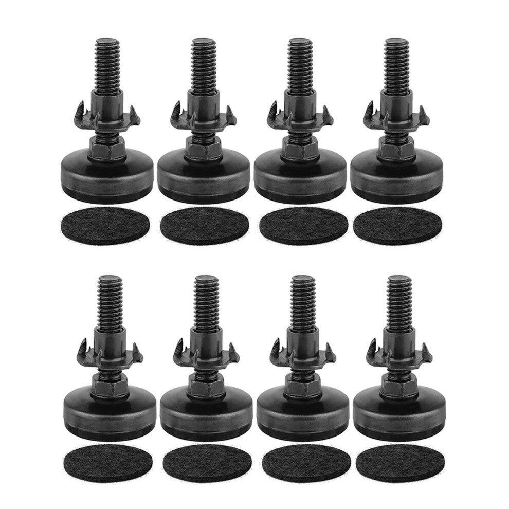 8Pcs Furniture Levelers Heavy Duty Furniture Leveling Feet Adjustable Leg Levelers For Cabinets Tables Chairs Raiser 4762746473970