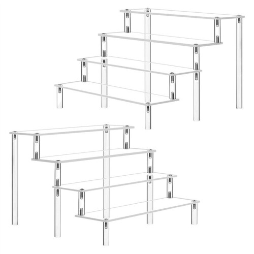 Acrylic Display Stand Stand Clear 4 Tier Cupcake Stand Fragrance