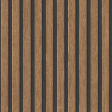 AS Creation Wooden Slats Panel Wallpaper Brown Black 39109-8