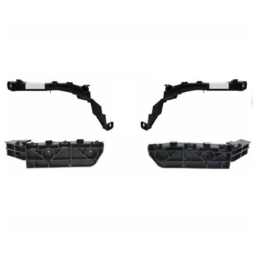 4 Pieces Efront Headlights and Bumper Brackets Set for 2007-2011 Honda Crv 1