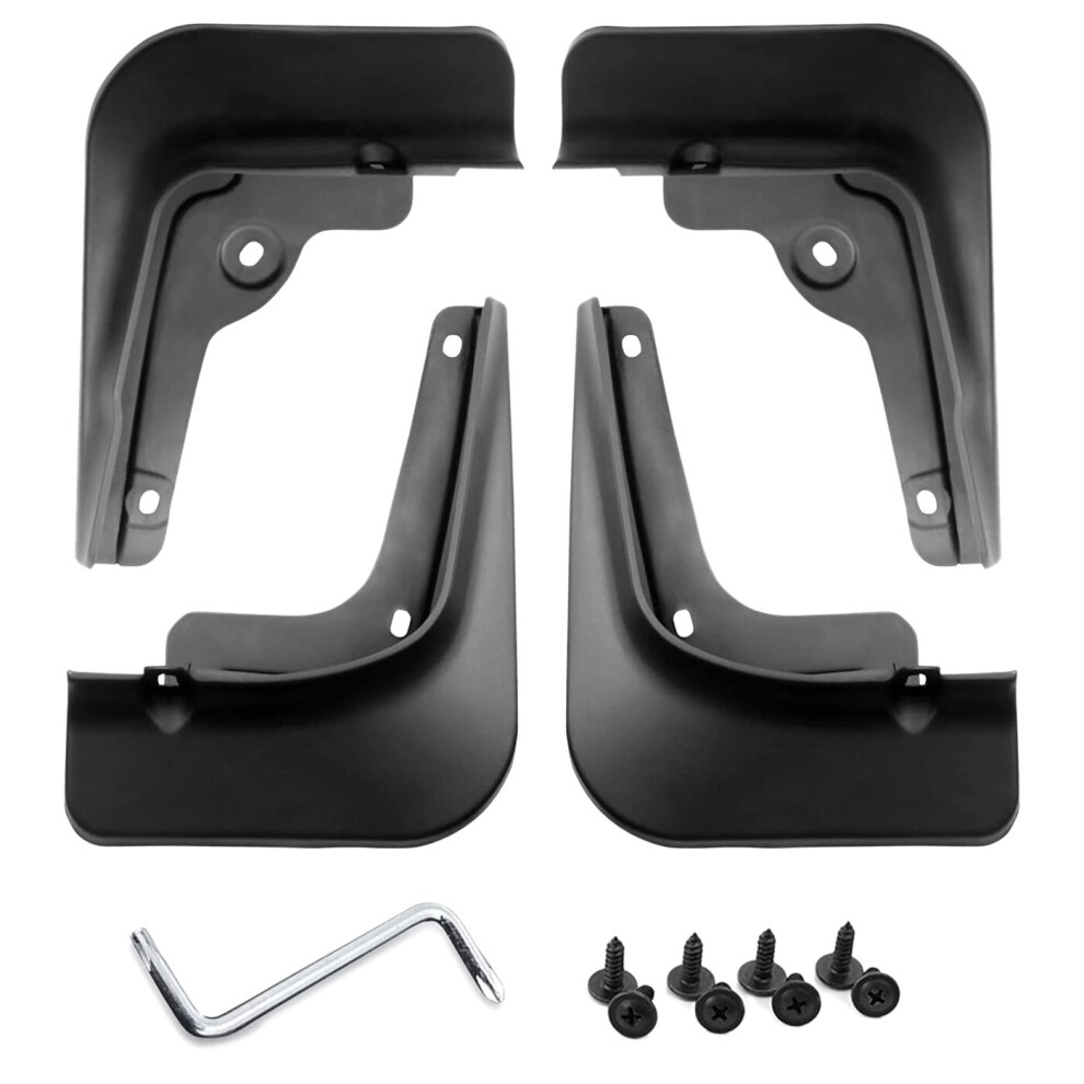 Front Rear Mudguards Mud Flaps Splash Guards Fender No Drilling Necessary for Hyundai Tucson NX4 2021 2022 EU Version