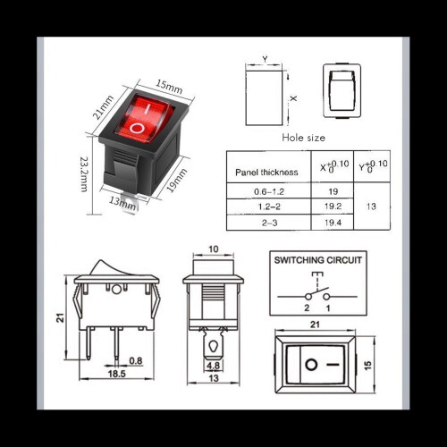 IP67 Waterproof Inline Switch 12V DC 20A High Current Power Waterproof Switch 2