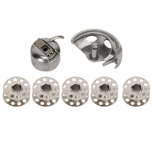 Sewing Tools Bobbins + Bobbin Case + Shuttle Hook for Old Style Household Sewing Machine Sewing Supplies 1