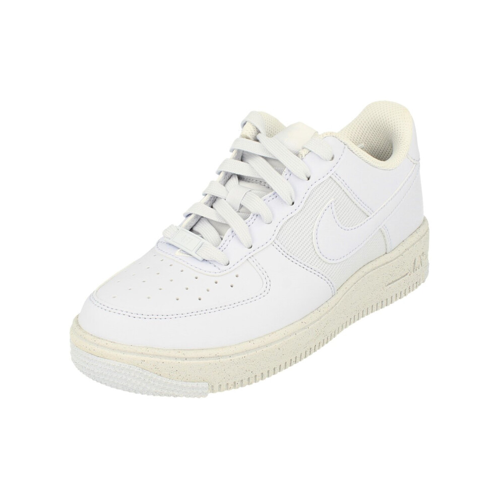 (4.5) Nike Air Force 1 Crater GS Trainers Dm1086 Sneakers Shoes