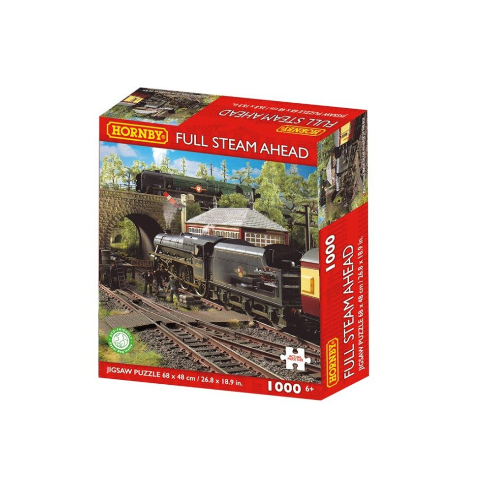 Hornby Full Steam Ahead 1000 Piece Jigsaw Puzzle