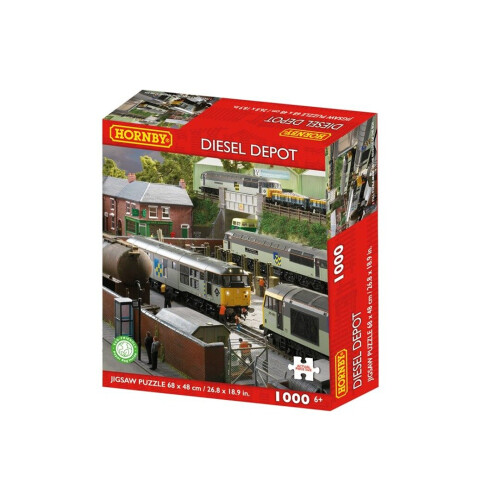 Hornby Hornby Diesel Depot 1000 Piece Jigsaw Puzzle