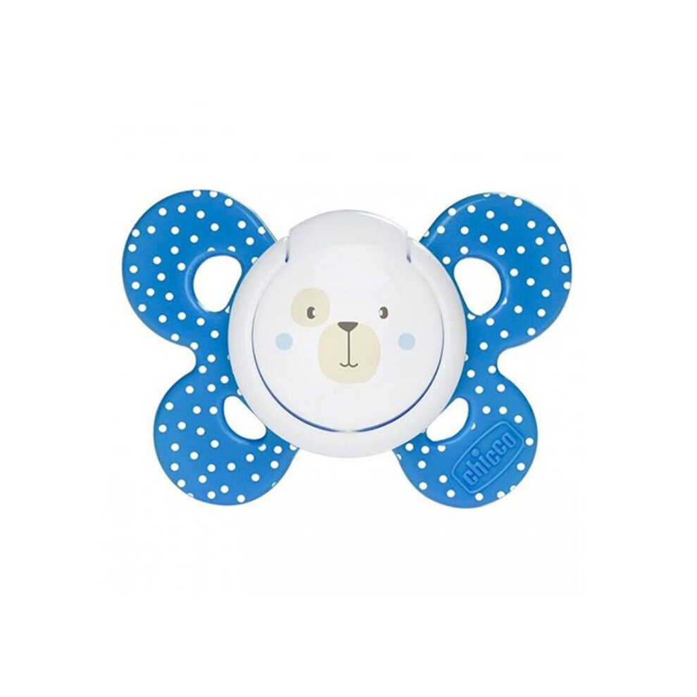 Blue Chicco Physio Forma Comfort Soft Sense Silicone Soother For 6-16 Months Baby - Pack Of 1'S