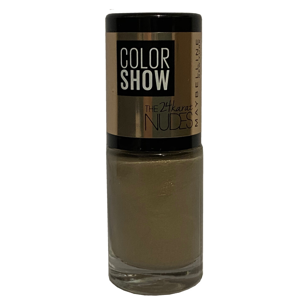 Maybelline Gold Color Show Nail Varnish 7Ml Shimmer & Chic 476