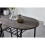 MCC (DISTRESSED GREY) Dining Table and Chairs Set Metal Wood Effect Kitchen Table Dining Chairs Barley 2