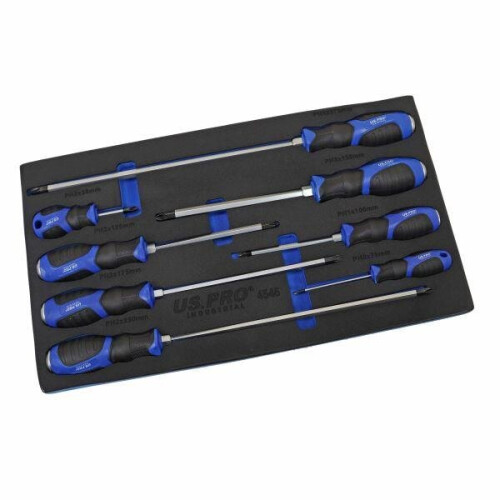 US PRO INDUSTRIAL 8pc Premium Screwdriver Set Phillips, PH Screwdrivers 4546 1