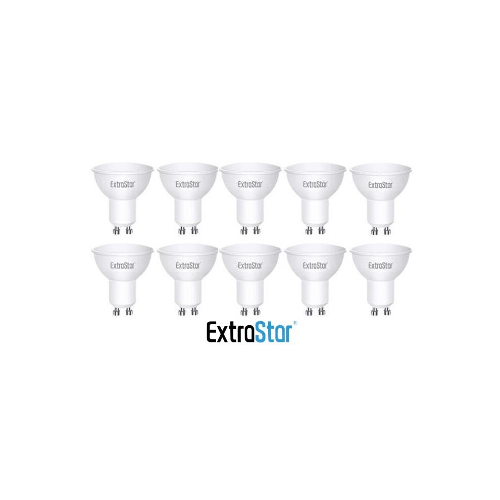 ExtraStar GU10 6W LED Light bulb Daylight (Pack of 10)