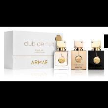 ARMAF CLUB DE NUIT SET 3 PCS POUR FEMMES: WOMAN 1 OZ SPRAY PARFUM + MILESTONE 1 OZ SPRAY + INTENSE 1 OZ SPRAY