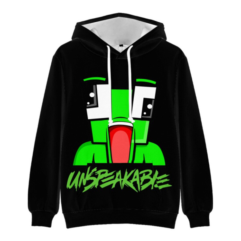 (8-9 Years, B) Kids Boys Girls Child Pullover Unspeakable Hoodie Long Sleeve Hoody Hooded T-shirts Tops