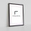 (Black Frame White Mount, A3 Pic (A2 Frame)) Thin Matt Picture Frames Black Photo Frames Poster Frames With Black, White or Ivory Mounts 2
