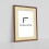 (Walnut Frame White Mount, A3 Pic (A2 Frame)) Thin Matt Picture Frames Walnut Photo Frames Poster Frames With Black, White or Ivory Mounts 3