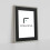 (Grey Frame Black Mount, A4 Pic (A3 Frame)) Thin Matt Picture Frames Grey Photo Frames Poster Frames With Black, White or Ivory Mounts 2