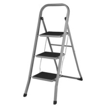 3 Step Heavy Duty Portable Foldable Ladder Anti-Slip Treads