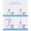 2 Pin to 3 Pin Socket Plug Adaptor  for Bathroom Shaver Toothbrush 3