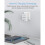 2 Pin to 3 Pin Socket Plug Adaptor  for Bathroom Shaver Toothbrush 4