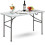 4FT CAMPING CATERING HEAVY DUTY FOLDING TABLE TRESTLE PICNIC BBQ PARTY 1