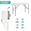 4FT CAMPING CATERING HEAVY DUTY FOLDING TABLE TRESTLE PICNIC BBQ PARTY 5