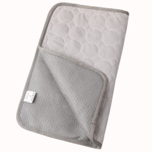 (Gray, 2XL) Cooling Mattress Pet Dog Cat Summer Cool Cooling Sleep Nontoxic Ice Silk Mat