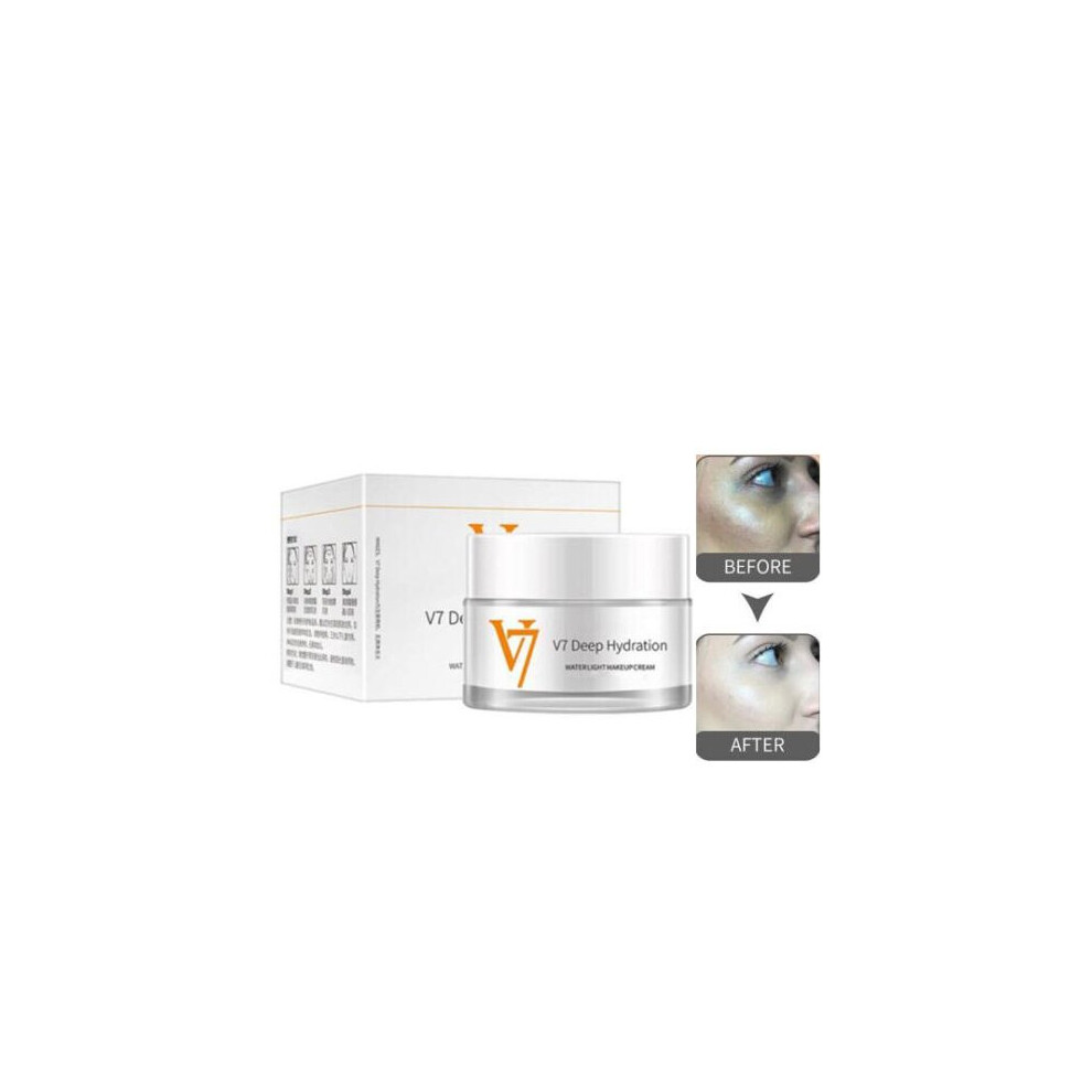 Moisturizing Tone-up Cream V7 Deep Hydration Waterlight Makeup Korean Frivolous