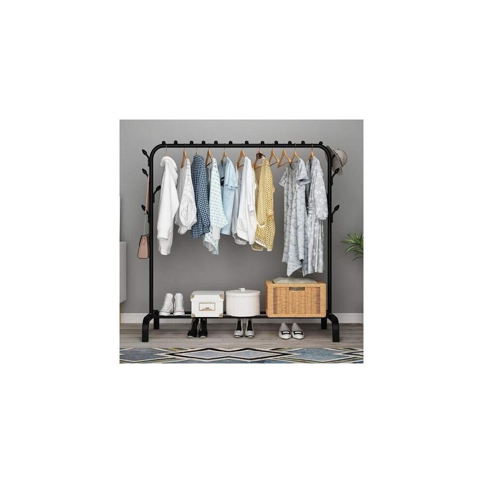 Black Heavy Duty Clothes Rail | Garment Display Stand