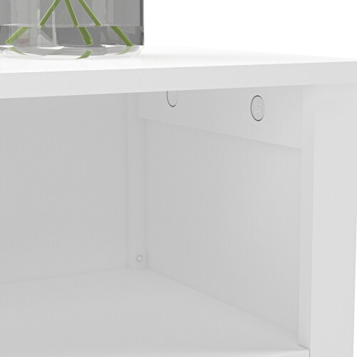 Hölzerne Badezimmer Boden Schrank Storage Unit Küche Schrank Türen Regal 2