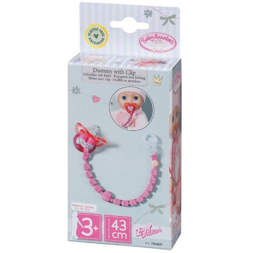 Baby Annabell Dummy With Clip  (2023) 2
